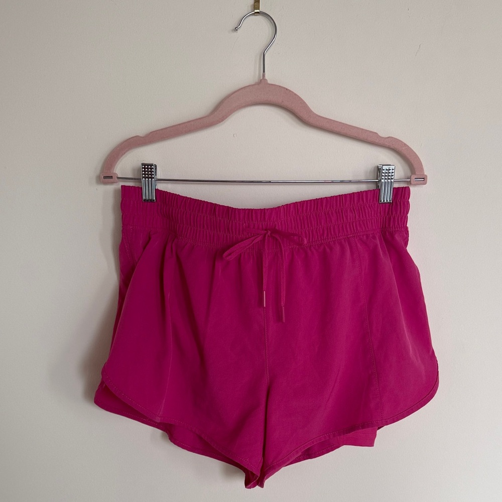 90 Degree By Reflex Hot Pink Athletic Shorts